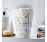 MAQA Vasos de papel de 200 ml envueltos individualmente - Compostables y biodegradables - Desechables ecológicos para hoteles, B & B y estructuras receptivas - Higiénicos, sostenibles, profesionales