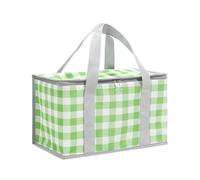 MAQDDO 1pc Portable Square Aluminum Picnic Bag - Convenient Lunch for Outdoor Adventures Para Trabajo