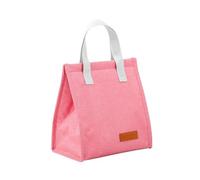 MAQDDO 1pcs Imple Wind Lunch Box Bag Portable Oxford Cloth Bento Student Thermal Insulation Para Trabajo(Color 4)
