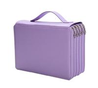 MAQDDO 1PSC-Estuche for lápices de Colores con 200/252 Agujeros, Soporte for rotuladores Gran Capacidad a Prueba Golpes, Suministros artísticos for Oficina y Escuela para Almacenamiento(Purple,L)