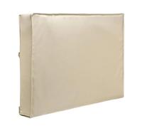 MAQDDO Funda impermeable for TV de exterior 32", 36", 40", 46", 50", 55", 60" y 65 pulgadas. Protege la pantalla tu en jardín o patio para Inicio(Beige,FOR 36 to 38inch TV)