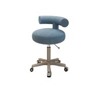 MAQDDO Lumbar Support Beauty Stool Heavy Duty Adjustable Chair with 5 Silent Wheels For Commercial SPA Massage Hair Salon Chairs para Doméstico(Color3)