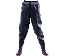 MAQDDO Pantalones de Pesca Impermeables con Cintura for vadear, Traje de vadeo for Adultos for Hombres, Pantalones de vadeo for Actividades al Aire Libre para Pescar(43 (26.5cm))
