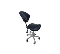 MAQDDO Professional Stylist Chair Wheels Adjustable Hydraulic Swivel Salon Stool Tattoo Nail Artist Seat Office Rolling Chairs para Doméstico(Color 1)