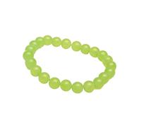 MAQDDO Pulsera de cuarcita verde uva 2 piezas for mujeres y niñas, piedra moda, hecha a mano, joyería yoga fuerza, regalo 6/8/10/12 mm para Decoración(6mm)