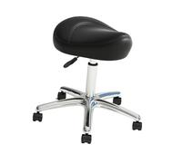 MAQDDO Saddle Stool Rolling Swivel with Wheels PU Leather Multipurpose For Salon Office Beauty Massage para Doméstico(Color2)