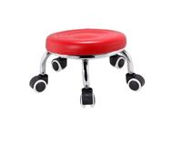 MAQDDO Small Rolling Salon Stool Movable Lazy Housework Stools Furniture Gift Beauty Low For Barber Shop Fitness Sport para Doméstico(Color3)
