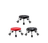 MAQDDO Small Rolling Salon Stool Movable Lazy Housework Stools Furniture Gift Beauty Low For Barber Shop Fitness Sport para Doméstico(3pc-Mix)