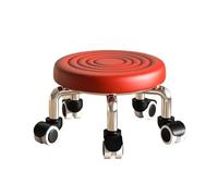 MAQDDO Swivel Stool Art Bench Home Use Rolling Low Chair para Doméstico(Color 1)