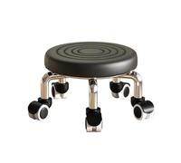 MAQDDO Swivel Stool Art Bench Home Use Rolling Low Chair para Doméstico(Color 2)