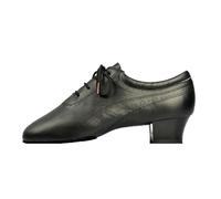 MAQDDO Zapatos de Baile Latino for Hombre, Suela Exterior de Cuero Suave, Zapatos de Baile Deportivo Profesionales, tacón elástico, Zapatos de Baile de salón para Fiestas De Baile(Style01,38)
