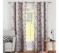 MAQUE Rosa Cortinas Salon Dormitorio Impresiones 3D Cortinas Salon Opacas Estampadas Cortina Opaca Termica Aislante con Ojales 2 Piezas A 140 x L 260 cm