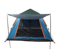 Maquer Tienda de campaña instantánea, tienda de campaña automática para 3-4 personas, configuración instantánea, tiendas familiares ligeras con refugio extendido, impermeable, resistente al viento,