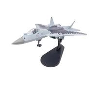 Maqueta A Escala 1/100 del Avión De Combate Ruso Su-57 De Aleación De Metal Fundido A Presión Regalo Cumpleaños Recuerdos Colección