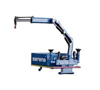 Maqueta A Escala 1:50 De Camión Grúa Fassi con Tanque Lastre Y Estructura Aleación (Modelo 20-1071) Adorno Coleccionable