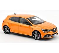 Maqueta a Escala Norev Compatible con Renault Megane R.S. Trophy 2022 Tonic Orange 1:18 Modelo Scale NV185399 241217