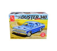 Maqueta AMT Skill 2 del Plymouth Duster 340 de 1971, modelo a escala 1/25 de AMT