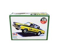 Maqueta AMT Skill 2: Plymouth Barracuda 1966, coche divertido, "Hemi bajo cristal".
