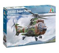 Maqueta As332 Super Puma Italeri 91096 1:72 Helicóptero Francés Moderno Dé