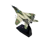 Maqueta avión Combate MIG-29 a Escala 1/100 Metal Fundido a presión para exhibición estática Coleccionable o Souvenir Juego de Pasatiempos en Miniatura
