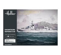 Maqueta Barco Escorteurs Rápidos E 50 Colección Histórico HELLER 81093 1:4