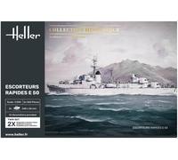 Maqueta Barco Escorteurs Rápidos E 50 Colección Histórico HELLER 81093 1:4