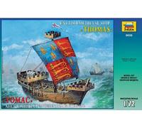 Maqueta Barco Inglés Medieval "Thomas" |Zvezda|9038| 1:72 Maqueta Tanque