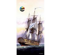 Maqueta Barco Starter Kit el Glorioso HELLER 58889 1:150 Maqueta Tanque Promo