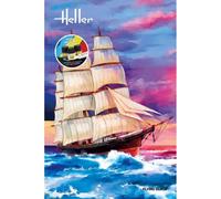 Maqueta Barco Starter Kit Flying Cloud HELLER 56830 1:200