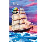 Maqueta Barco Starter Kit Flying Cloud HELLER 56830 1:200