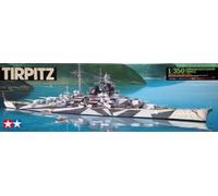 Maqueta Barco Tirpitz Acorazado Alemán |Tamiya|78015| 1:350 Maqueta Tanque Pro