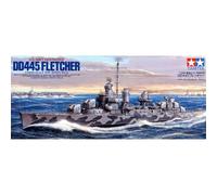 Maqueta Barco US Navy Destroyer Uss Fletcher Dd-445 TAMIYA 78012 1 :3 50 Máscara