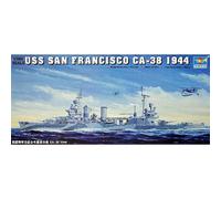 Maqueta Barco USS San Francisco CA-38 1944 Trumpeter 05310 1/350 Maqueta C