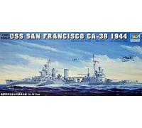 Maqueta Barco USS San Francisco CA-38 1944 Trumpeter 05310 1/350 Maqueta C