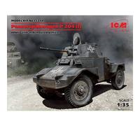 Maqueta Blindado Panzerspahwagen P 204 (F ), WWII German Armado Vehicle ICM 3537