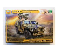 Maqueta Blindado Rusa Vehículo Gaz-233014 Con Sistema Misiles "Kornet De ZVEZDA