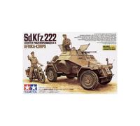 Maqueta Blindado Sd.kfz.222 Leichter Panzerspahwagen 4x4 Afrika-Korps TAMIYA 352