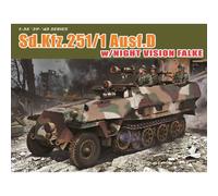 Maqueta Blindado Sd.kfz.251/1 Ausf.d W/ Night Vision Falke DRAGON 6984 1 :3 5