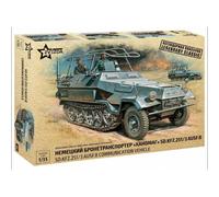 Maqueta Blindado Sd.kfz.251/3 Ausf.b Mittlerer Funkpanzerwagen ZVEZDA 3604 1 :3