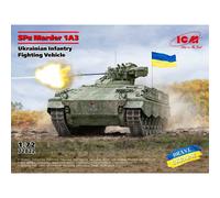 Maqueta Blindado Spz Marder 1a3 Ucraniano Infantería Lucha Vehicle ICM 72822 1