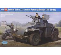Maqueta Blinde German Sd.kfz.222 Leichter Panzerwagen (3rd Serie) HOBBY BOSS