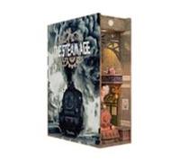 Maqueta Book Nook Con Luz Tren De Vapor En Estacion