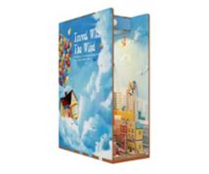 Maqueta Book Nook con luz Up Travel With The Wind