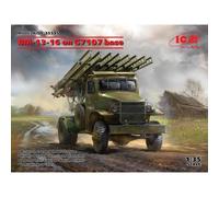 Maqueta Camión Bm-13-16 On G7107 Base ICM 35595 1 :3 5 Maqueta Tanque Promo