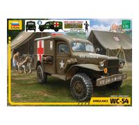 Maqueta Camión Dodge Wc-54 Ambulancia Edition Especial ZVEZDA 3711p 1 :3 5 Pimp