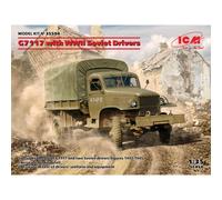 Maqueta Camión G7117 Con Segunda Guerra Mundial Soviet Drivers ICM 35594 1 :3 5