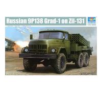 Maqueta Camión Ruso 9p138 Grad-1 On Zil-131 TRUMPETER 01032 1/35ème Maqueta