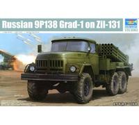 Maqueta Camión Ruso 9p138 Grad-1 On Zil-131 TRUMPETER 01032 1/35ème Maqueta