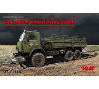 Maqueta Camión Soviet Six-Wheel Army Truck ICM 35001 1/35ème Tanque Graduación