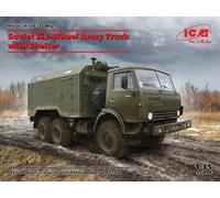 Maqueta Camión Soviético De Seis Ruedas Ejército Con Refugio Icm |35002| 1:35
